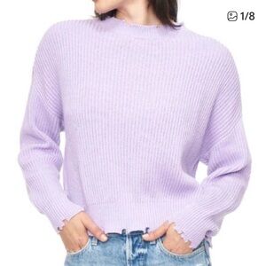 Pistola Lilac Ribbed Women's Sweater